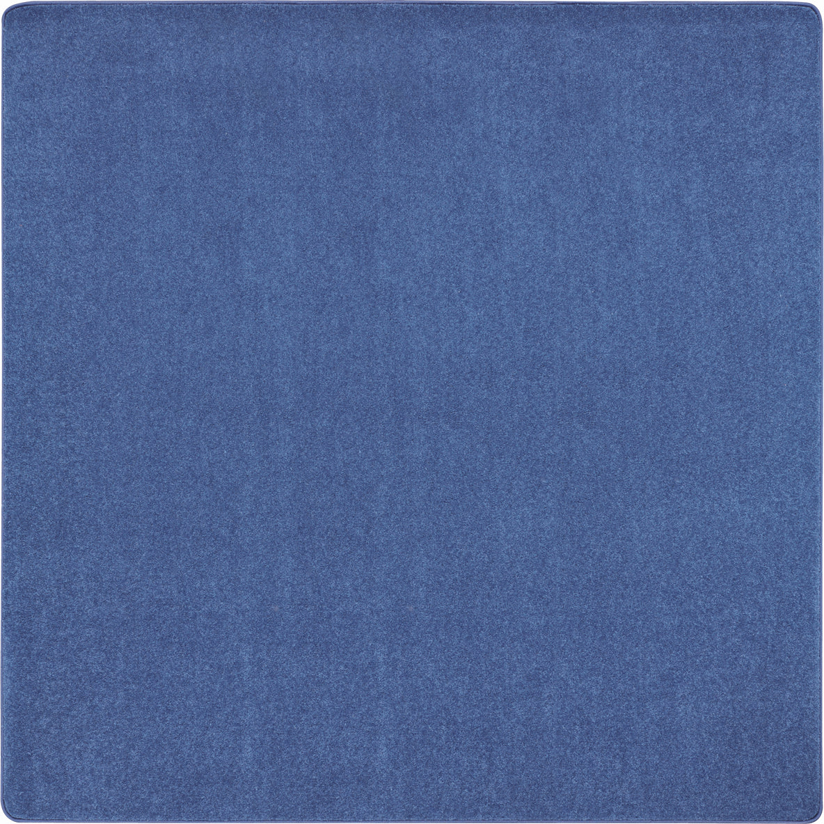 Just Kidding 12' x 12' area rug in color Cobalt Blue