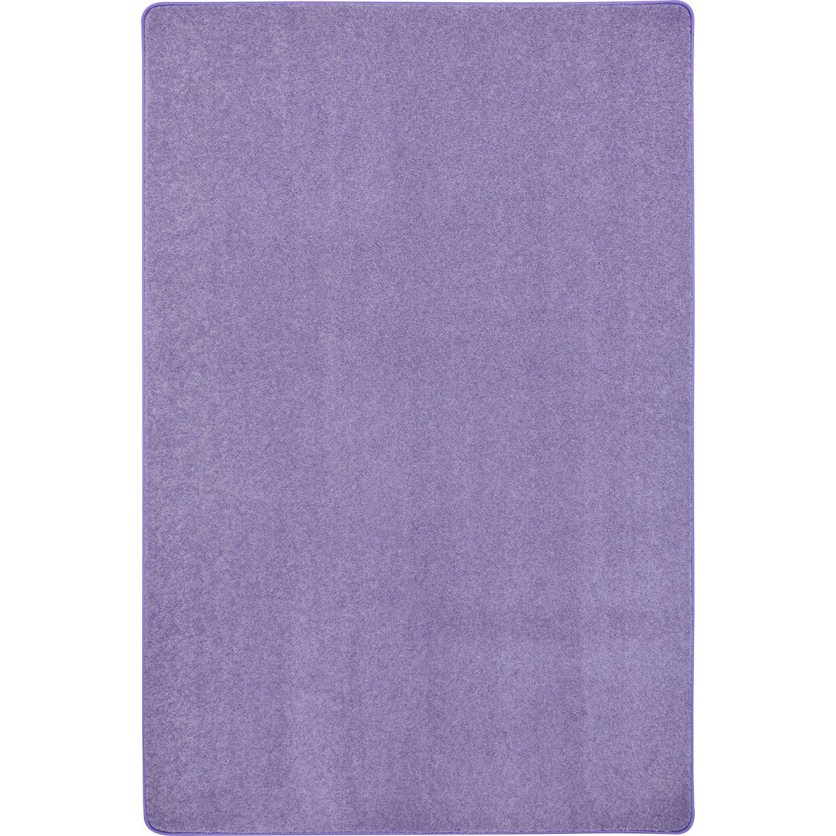 Just Kidding 12' x 18' area rug in color Very Violet