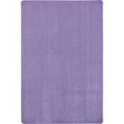 Just Kidding 12' x 18' area rug in color Very Violet