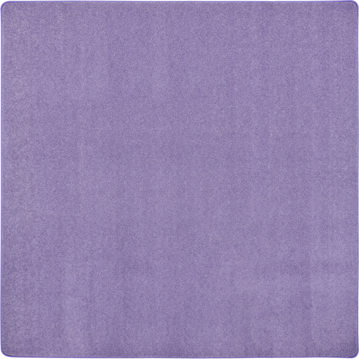 Just Kidding 6' x 6'  area rug in color Very Violet