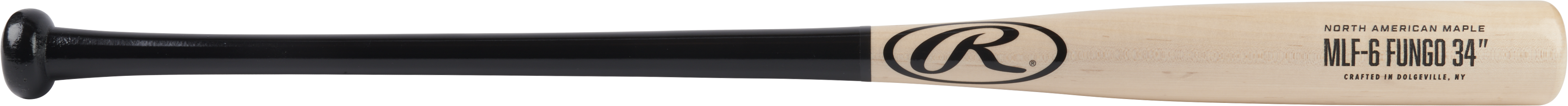 Rawlings 34-Inch Maple Wood Fungo - 34 In - Black/Natural