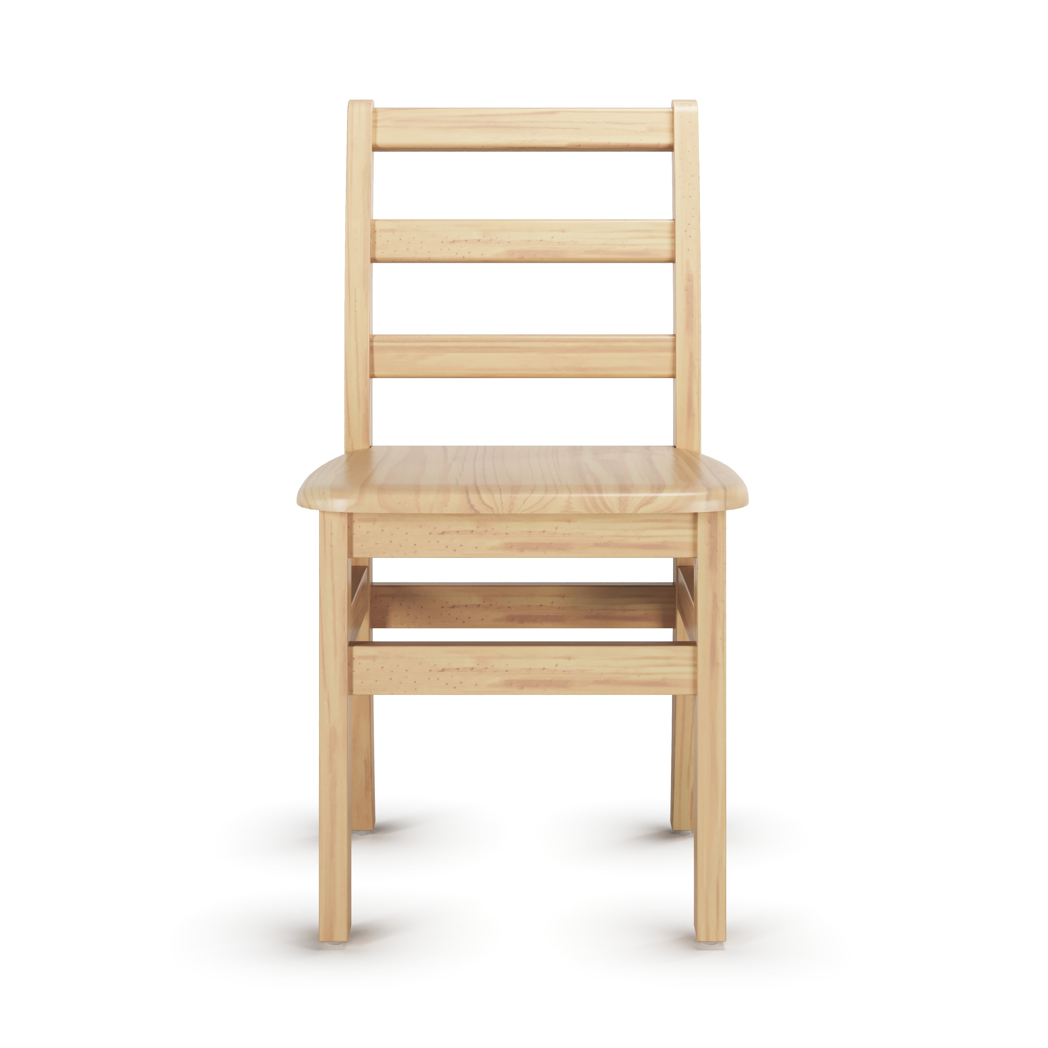 Little Innovator Hardwood Ladder Back Chairs, 14"