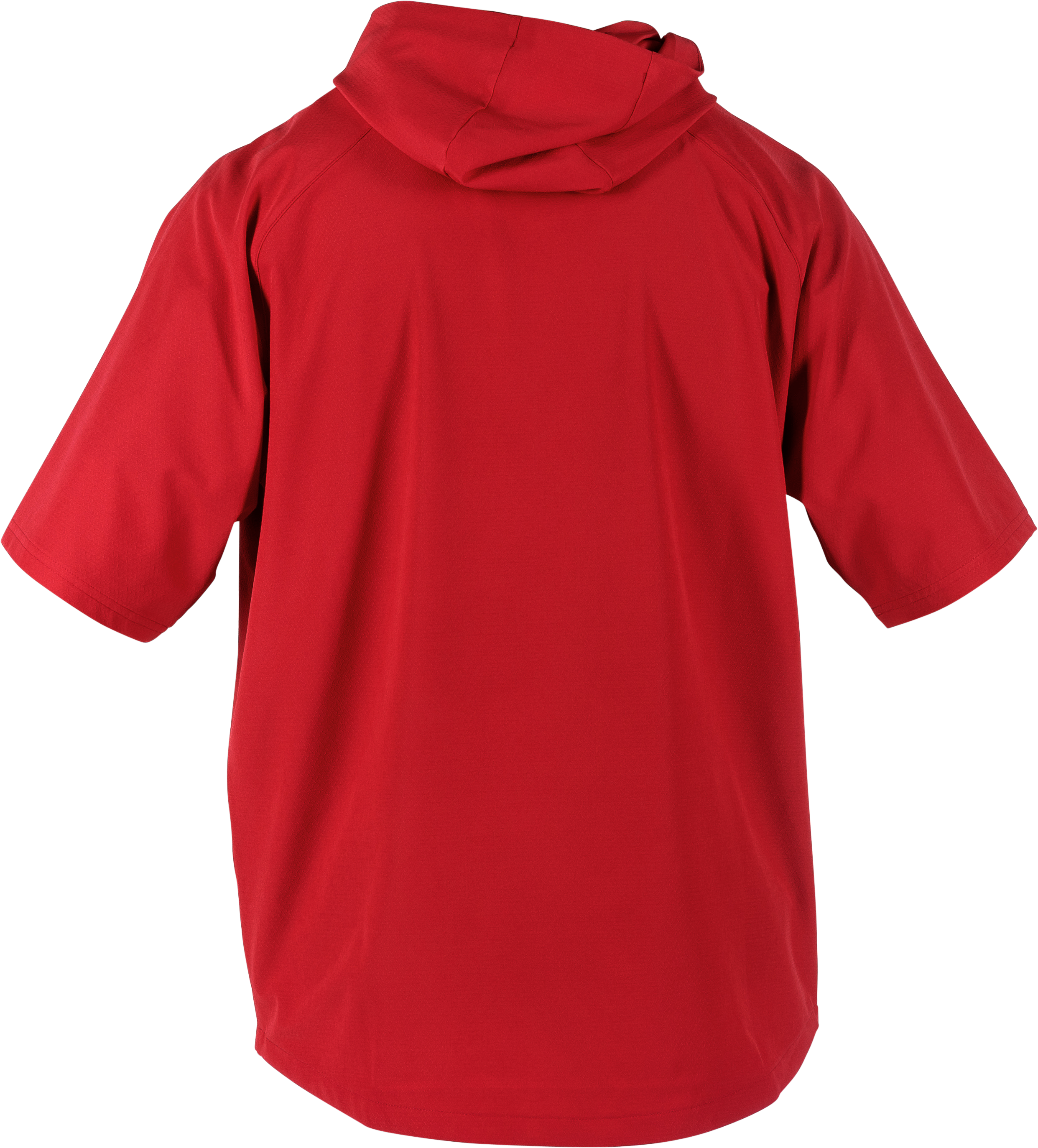 Rawlings Adult Colorsync Short Sleeve Hooded Jacket - Small - Scarlet