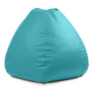 Jaxx Gumdrop Commercial Grade Bean Bag for Educational Environments, Large Size - Premium Vinyl - Turquoise