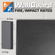Wall Padding - WallGuard  Fire/Impact Rated (2 ft. x 6 ft.) (Z-Clip Top & Bottom)