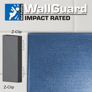 Wall Padding - WallGuard  Impact Rated (2 ft. x 6 ft.) (Z-Clip Top & Bottom)