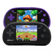 I'm Game I'm Game Handheld Game Console with 180 Built-in Games Bundle - Black & Purple