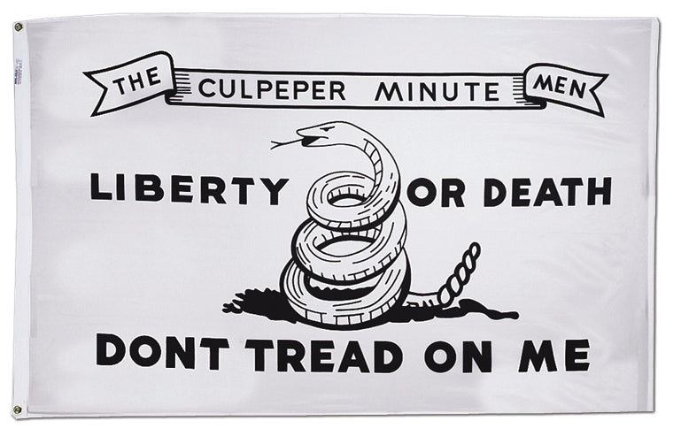 Culpepper 1775 Flag 3x5 ft. Nylon Dyed Design