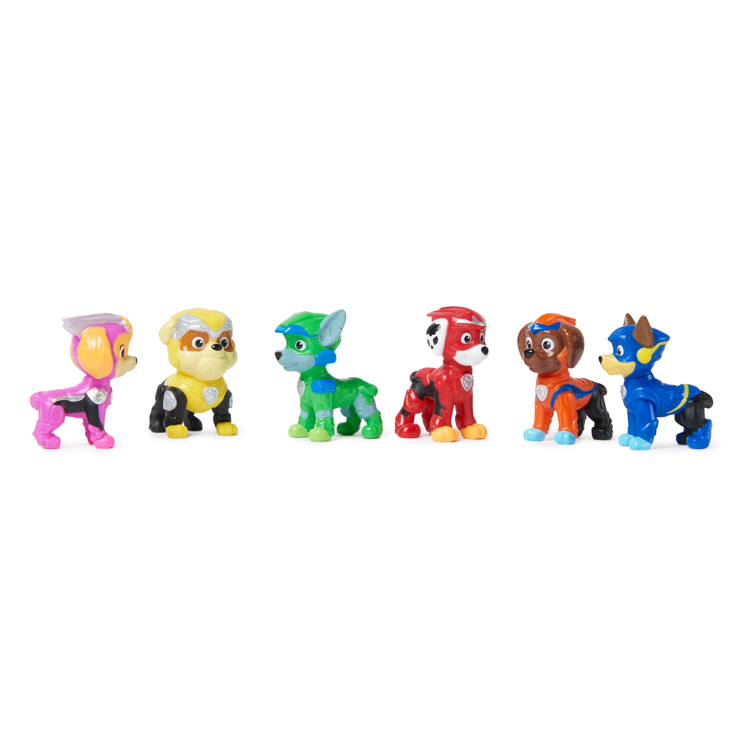 PAW Patrol: The Mighty Movie, Mighty Pups Squad Figures, Collectible PAW Patrol Figures Styles May Vary
