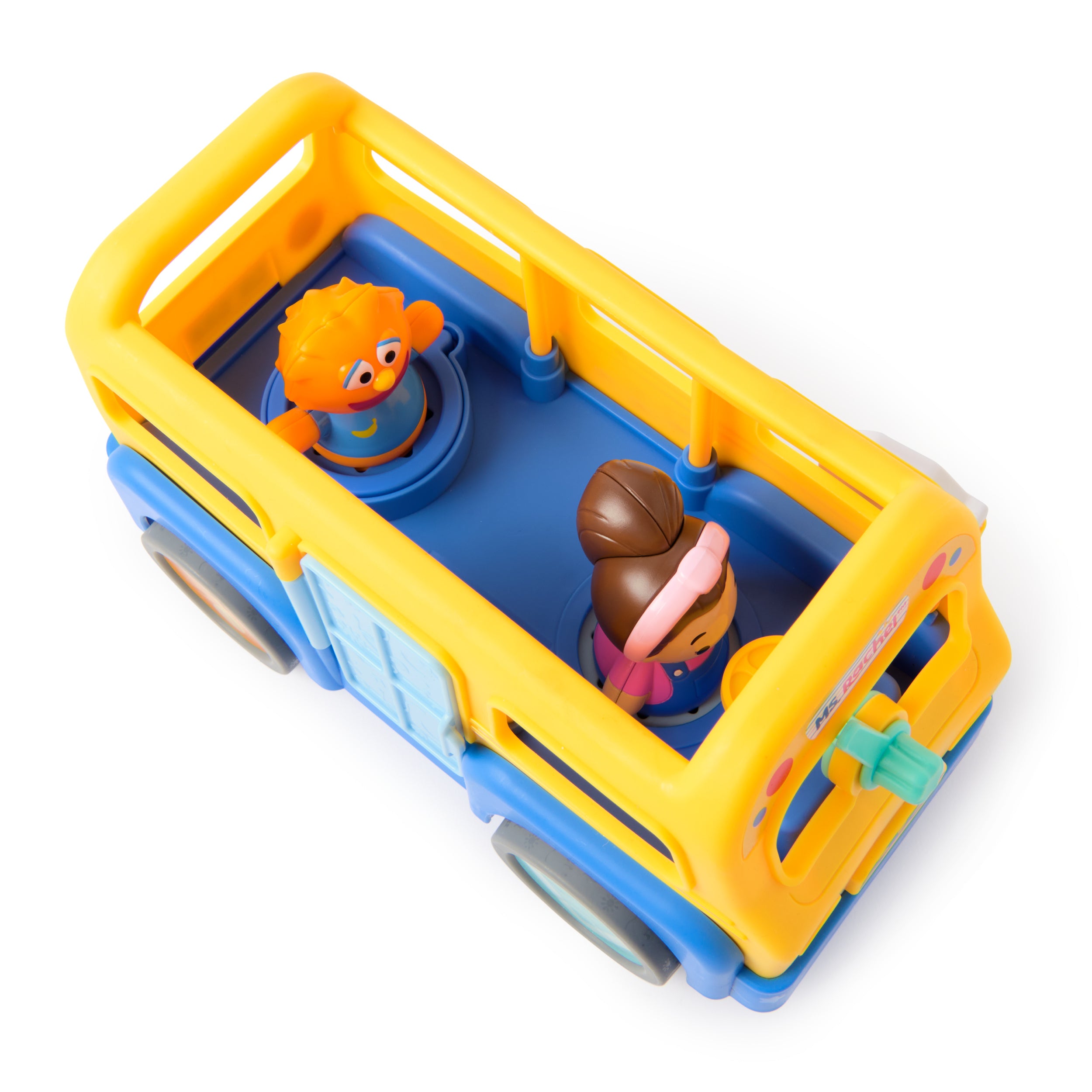 Ms. Rachel Official My First Learning Electronic School Bus with 2 Figures, Music & Sounds, Educational Toys & Toddler Toys for Girls & Boys Ages 1-3+