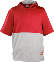Rawlings Adult Colorsync Performance Short Sleeve Hoodie - Small - Scarlet
