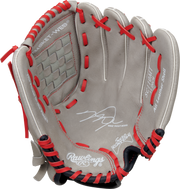 Rawlings Sure Catch Series Youth Mike Trout Signature 11-Inch Baseball Glove - Right Hand Thrower - Gray