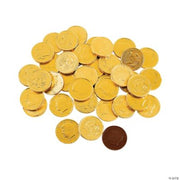 Gold Chocolate Coins - 76 Pieces