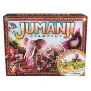 Spin Master Games, Jumanji Stampede, 3D Adventure Cooperative Board Game, for Fans of the Jumanji Movies, Face Off Against Jungle Emergencies, 2-4 Players, for Ages 8 & Up