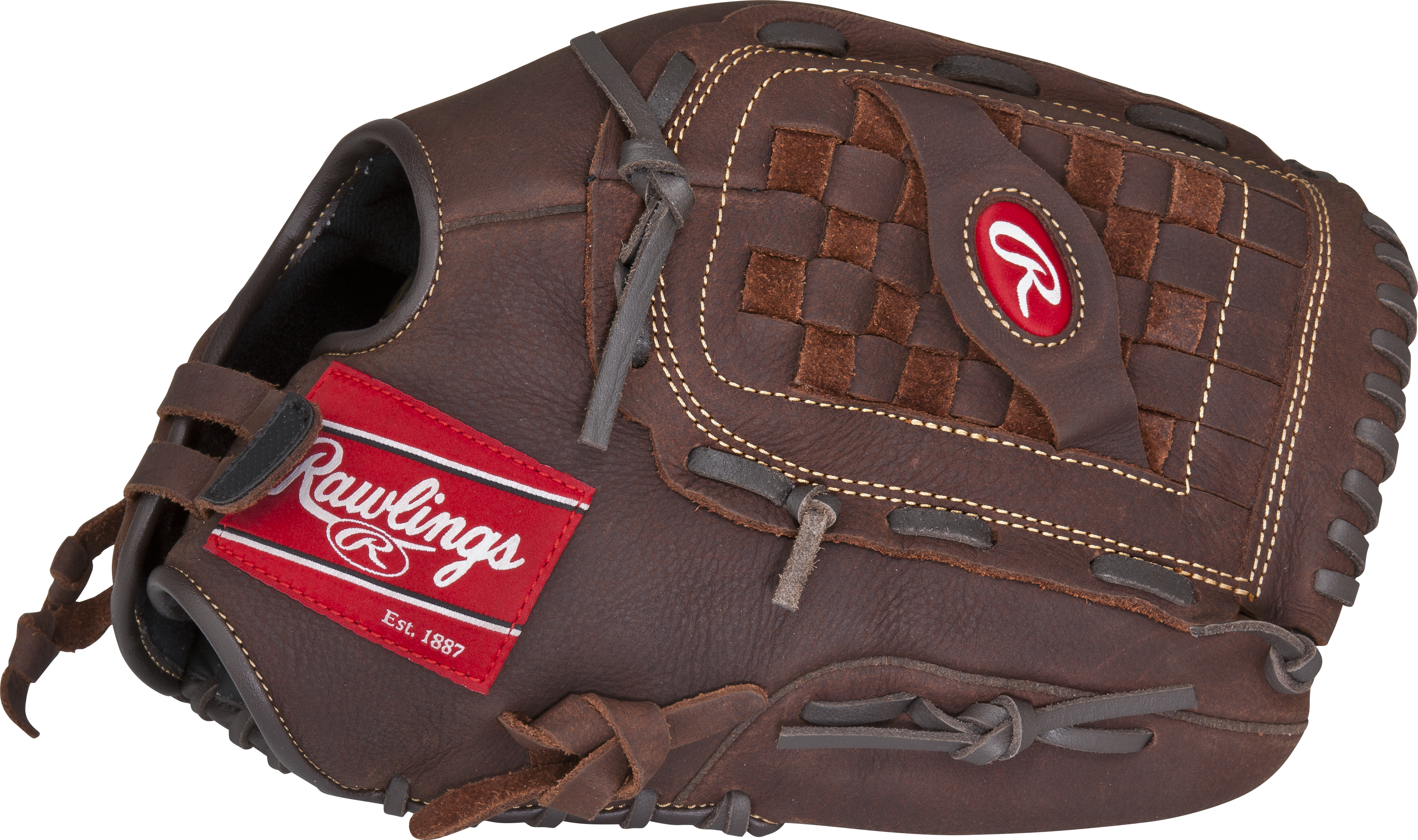 Rawlings Player Preferred Series 14-Inch Softball Glove - Right Hand Thrower - Dark Brown