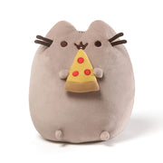 GUND Pusheen Snackable Pizza Plush, Stuffed Animal for Ages 8 and Up, 9.5”, Gray
