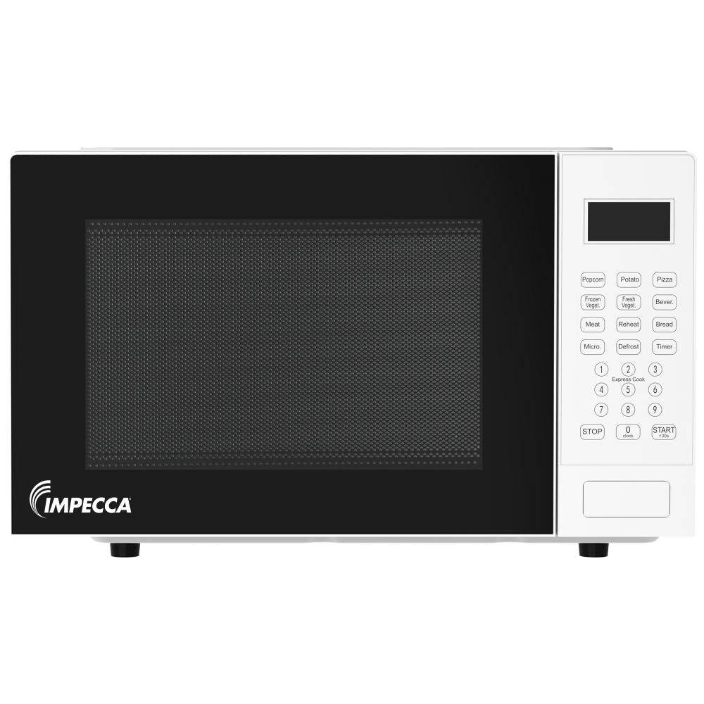 Impecca 0.9 Cu. Ft. Countertop Microwave Oven - White