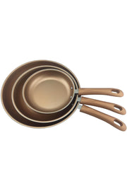 Gourmet Chef Copper Extreme™ 3 pcs Ceramic Frying Pan Sets
