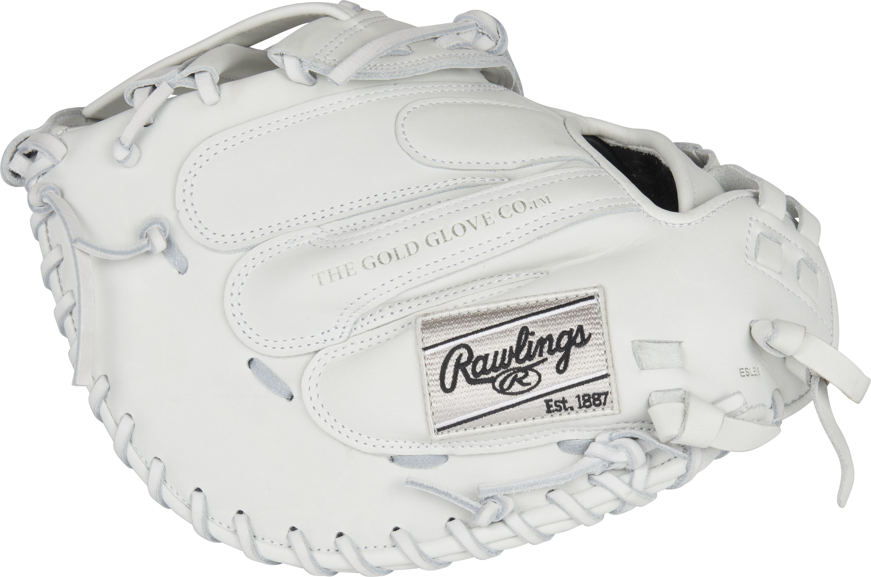 Rawlings Liberty Advanced Catchers Mitt 34-Inch Softball Glove - Right Hand Thrower - White