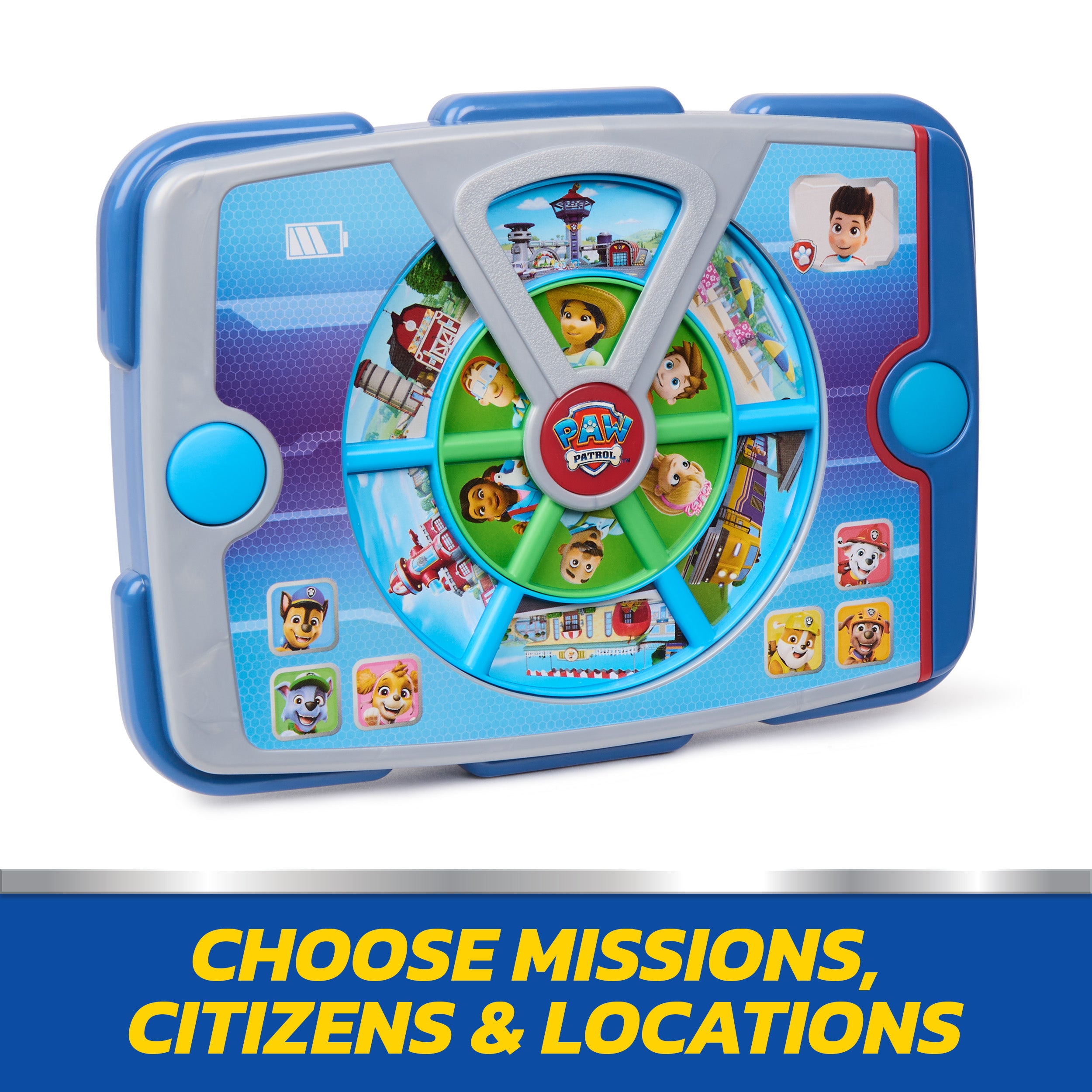 PAW Patrol Academy Rescue Mission Pup Pad, Interactive Toy with Lights, Sounds & Music, Pretend Play Kids Toys for Boys & Girls Ages 3 and Up