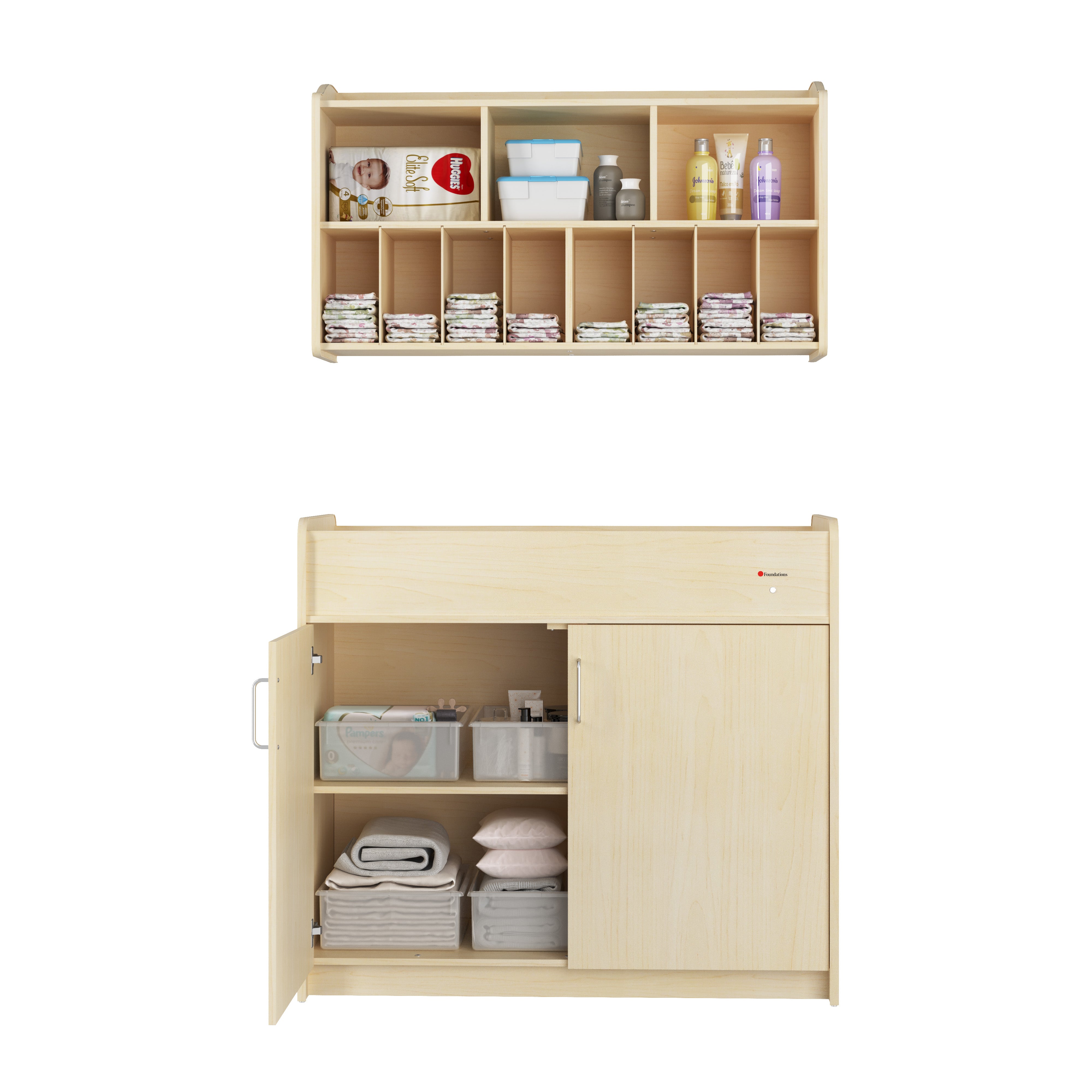 SafeSwing Changing Table - Natural