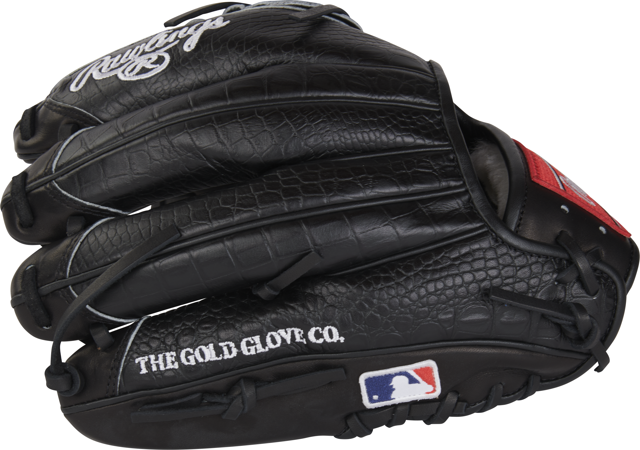 Rawlings Pro Preferred Series Jacob Degrom Gameday Pattern 11.75-Inch Baseball Glove - Right Hand Thrower - Black/Croc