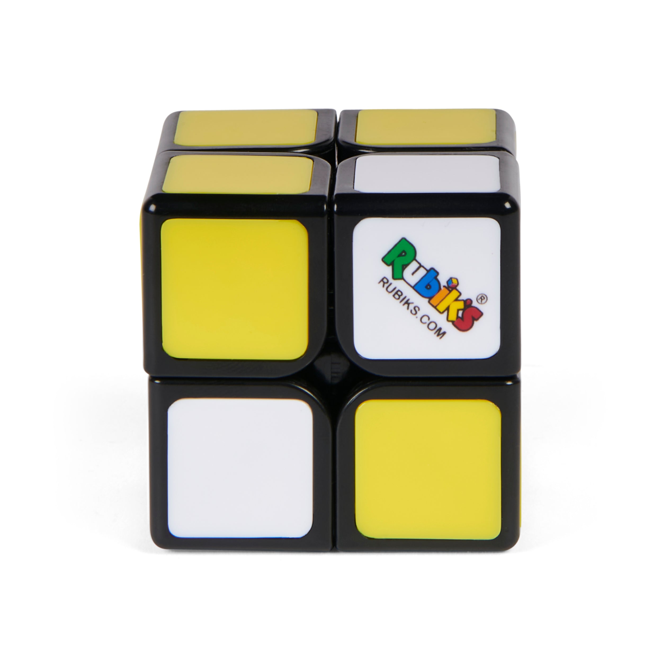 Rubik’s Cube, Apprentice, 2x2 Beginner Cube, Problem-Solving Brain Teaser, Classic Color-Matching Puzzle, Fidget Toy, Sensory Puzzle for Adults, Teens, Kids, for Ages 7 & Up