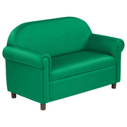 Little Lux Youth Sofa - Green