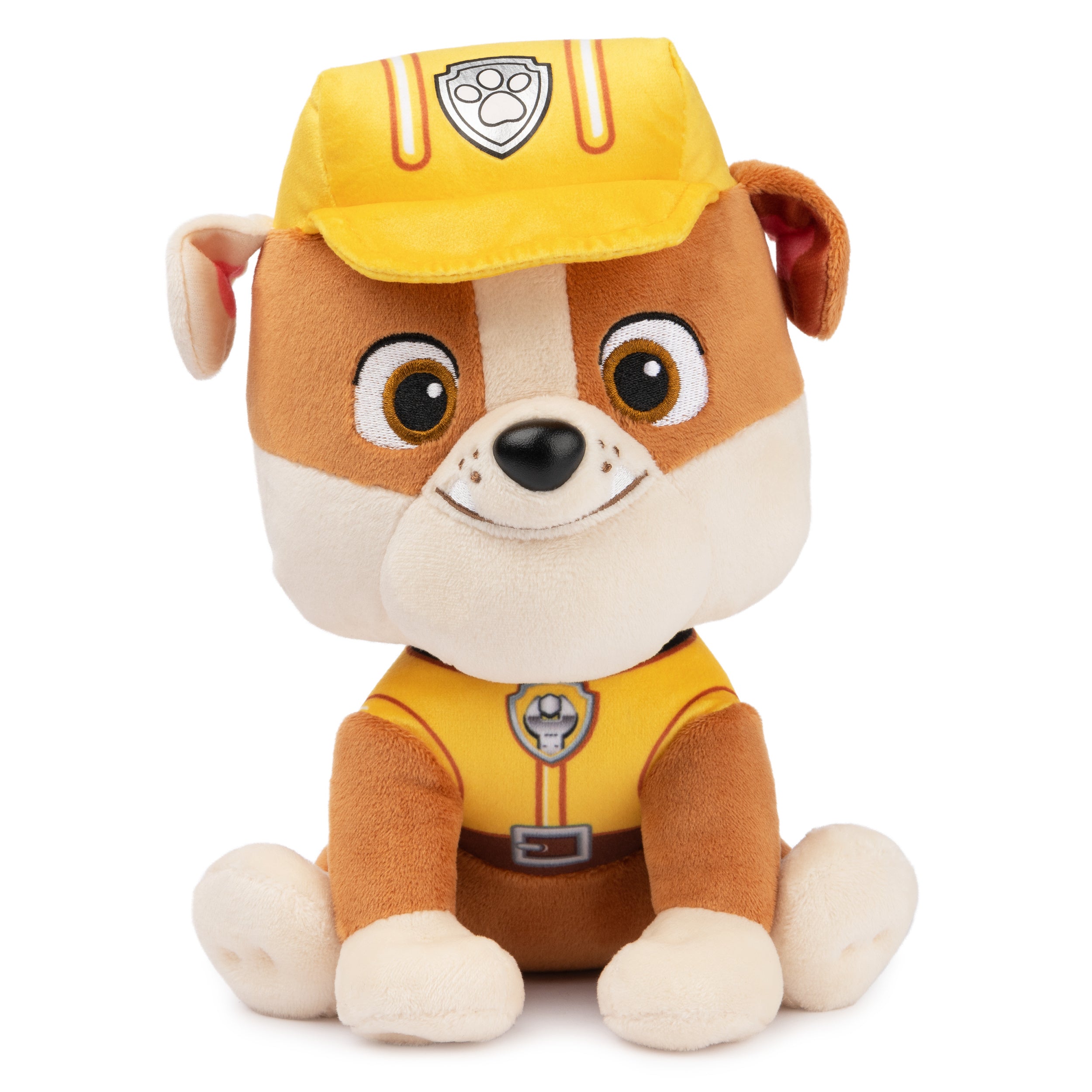 GUND PAW Patrol Rubble in Signature Construction Uniform For Ages 1 and Up, 9" Styles May Vary