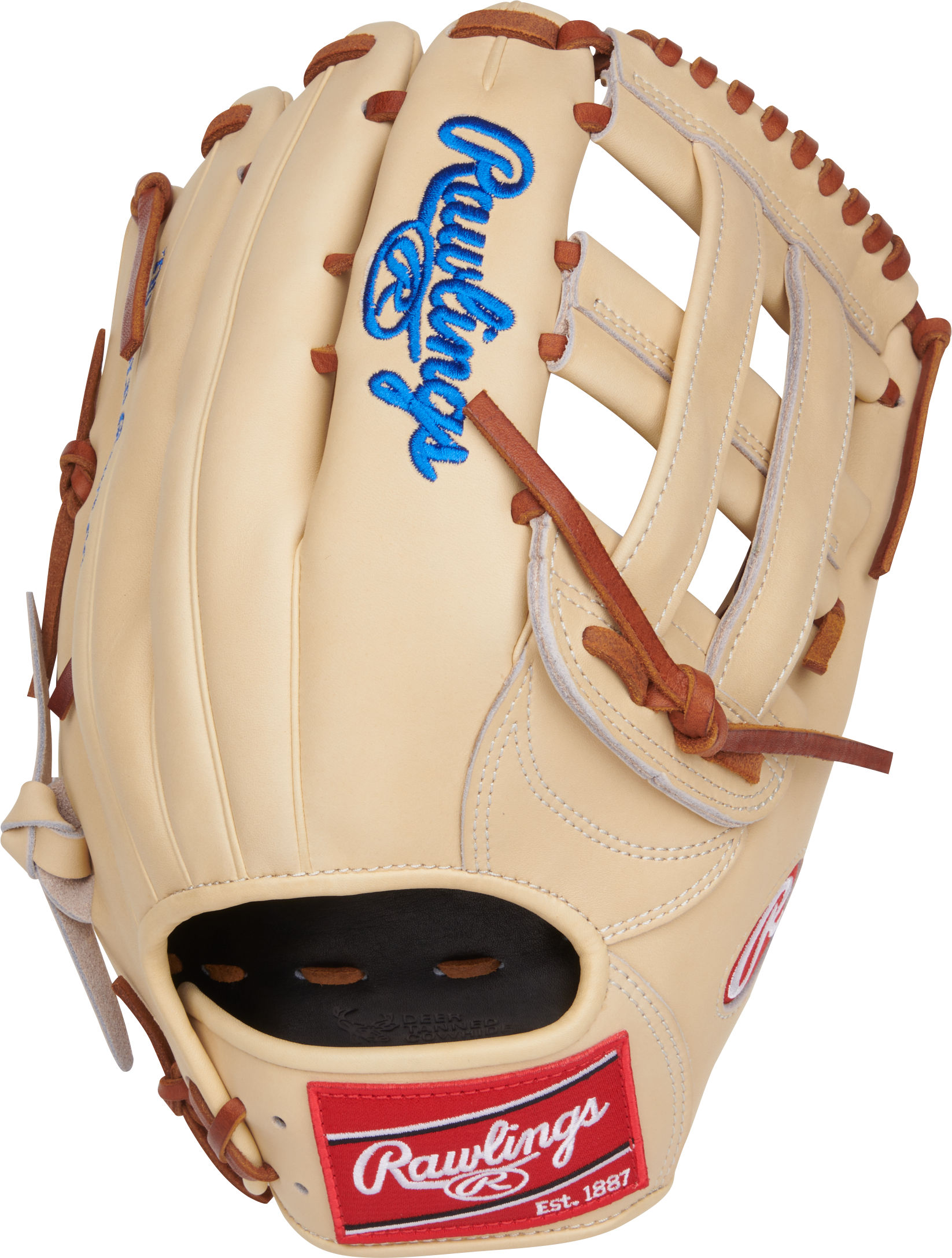 Rawlings Heart Of The Hide Series 12.75-Inch Baseball Glove - Right Hand Thrower - Camel