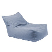 Oudoor Bean Bag Lounger with Sunbrella - Canvas Haze