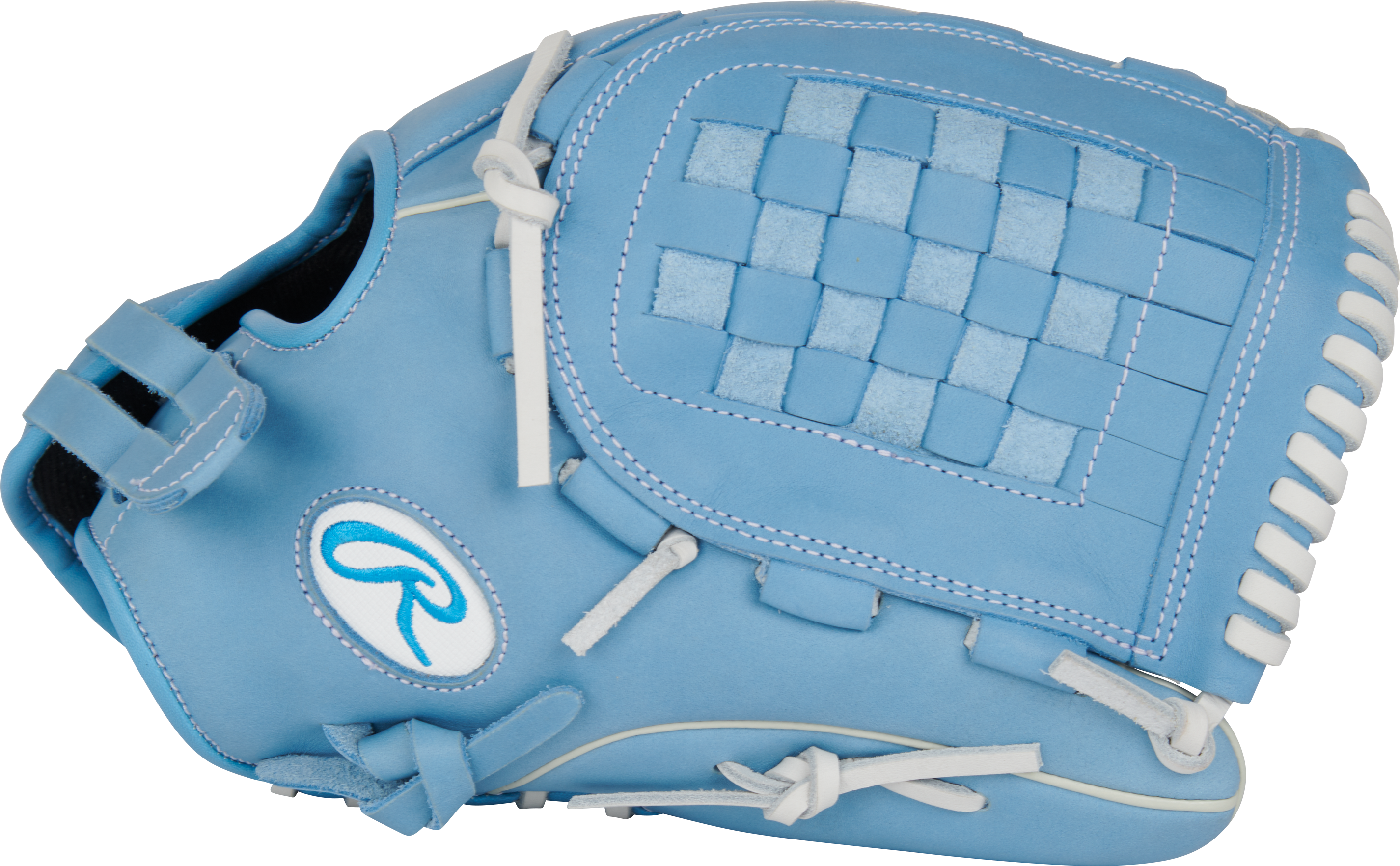 Rawlings R9 Series 12.5-Inch Softball Glove - Right Hand Thrower - Columbia Blue