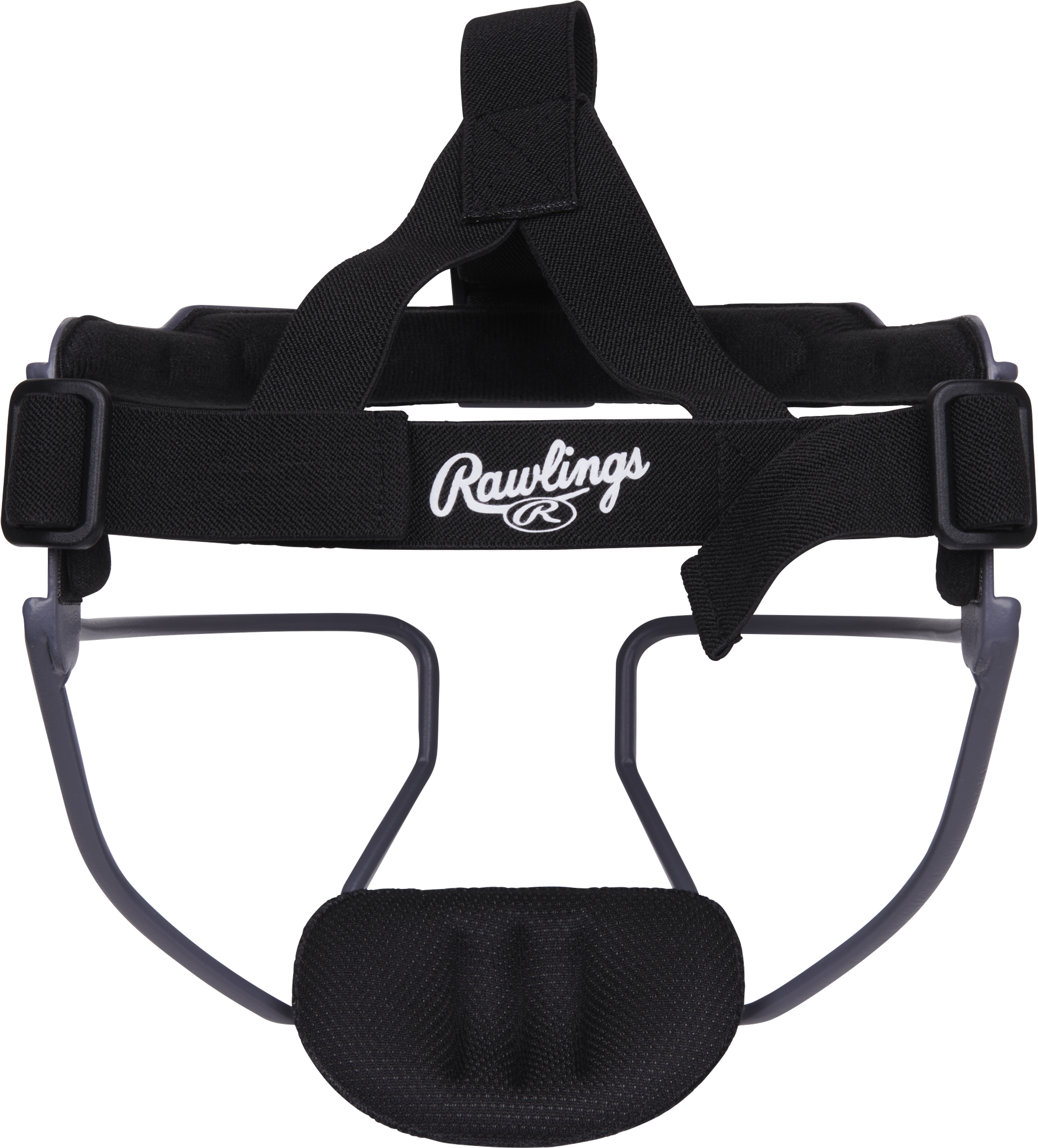 Rawlings Hi-Viz Adult Softball Fielders Mask - Graphite
