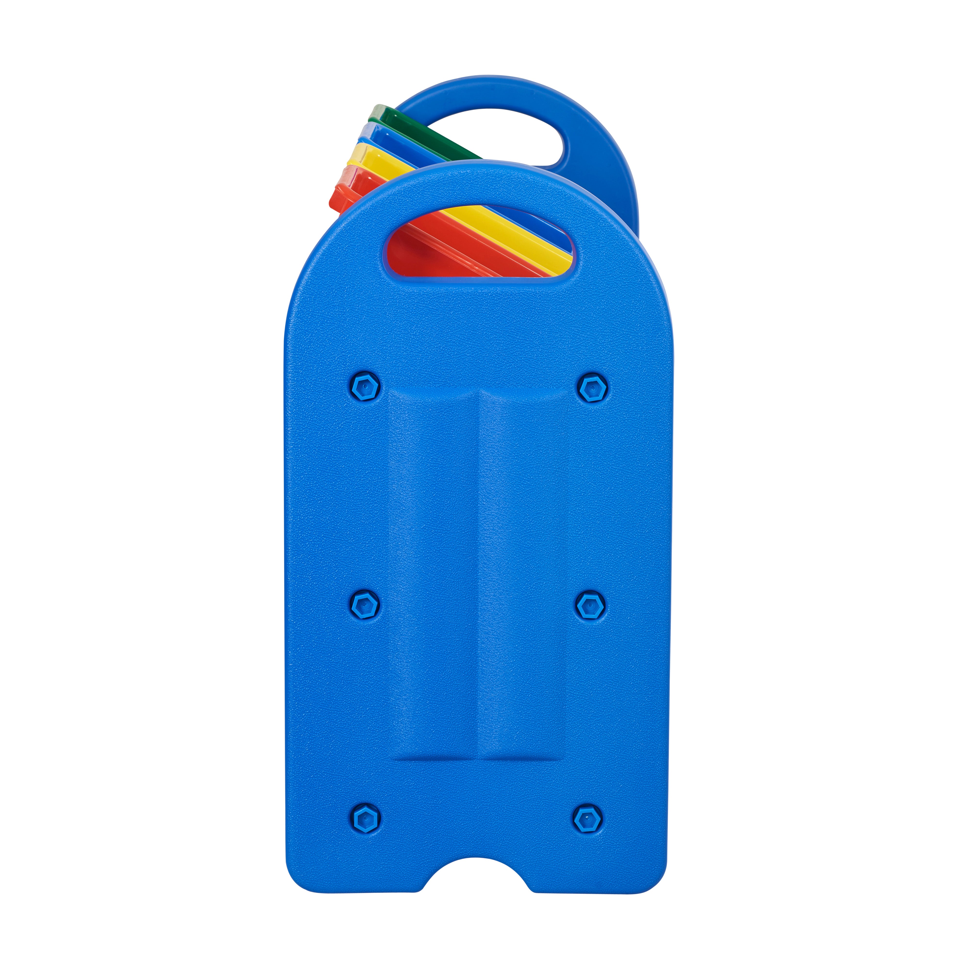 3-Tier Storage Organizer with Assorted Bins - Blue