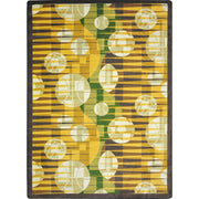 Keeping Score 3'10" x 5'4" area rug in color Gold