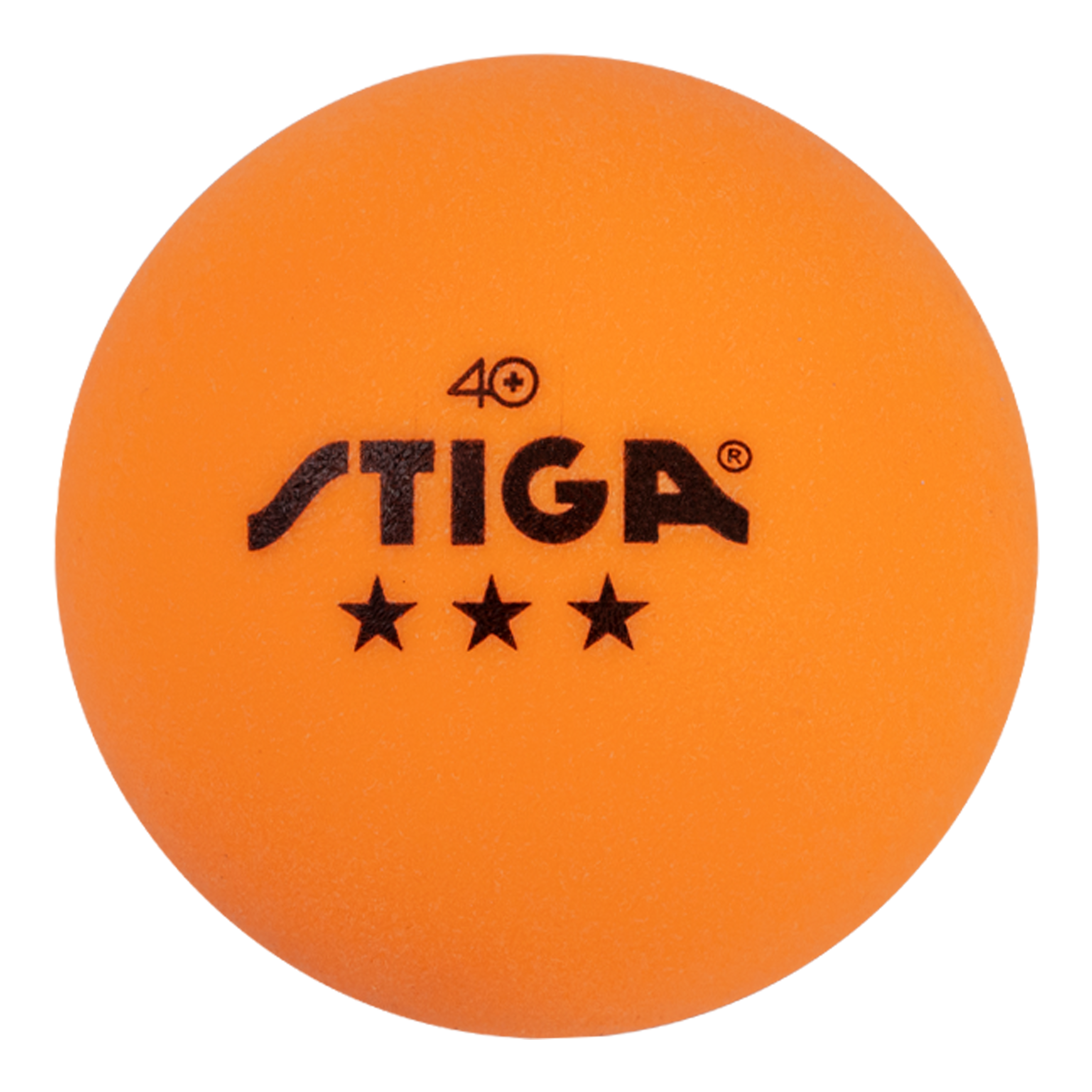 STIGA 3-Star Orange Balls (6-pack)