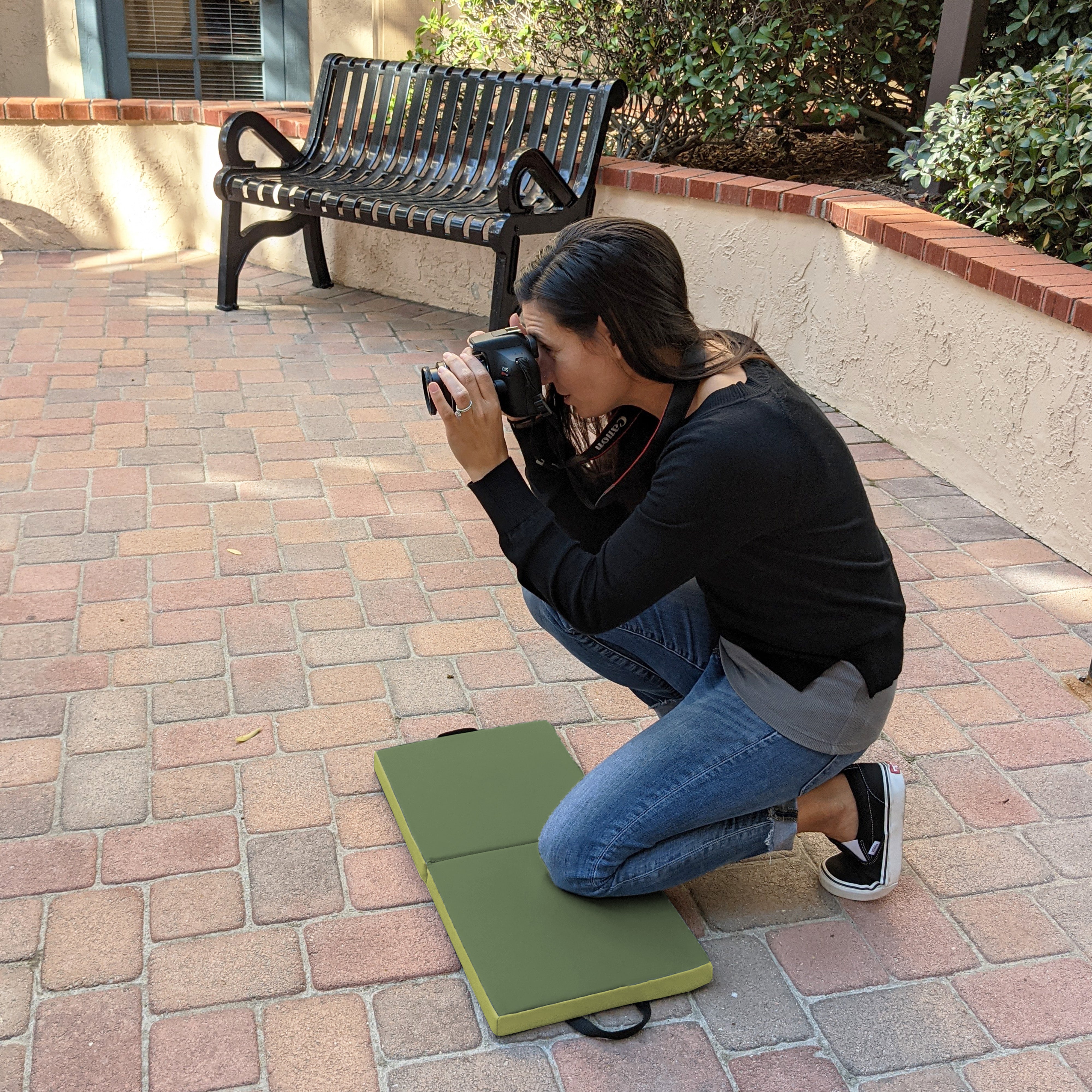 Kneeling Pad, 2-Piece - Hunter Green/Fern Green