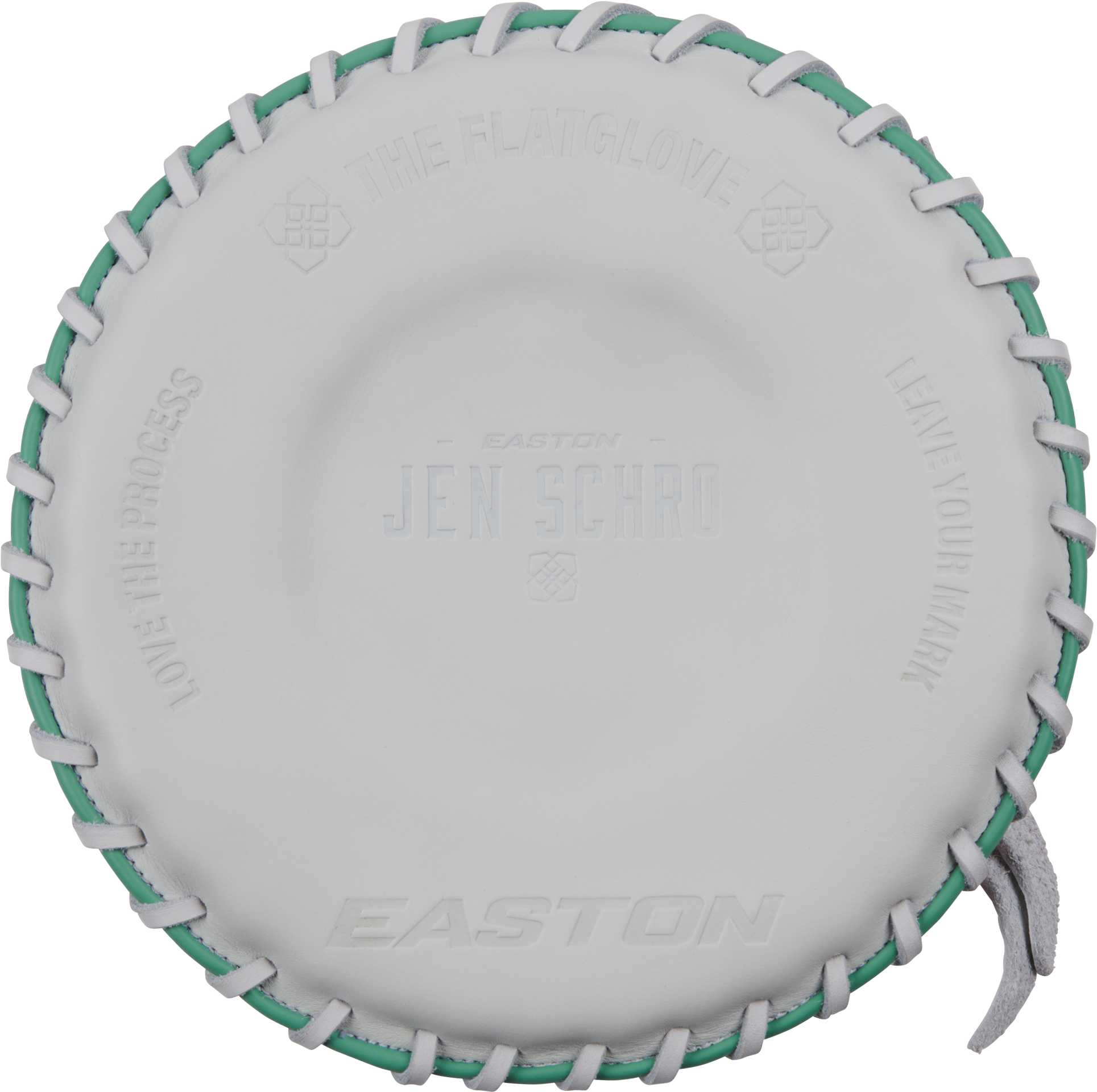 Easton Jen Schroeder Flat Training Glove - White/Melon
