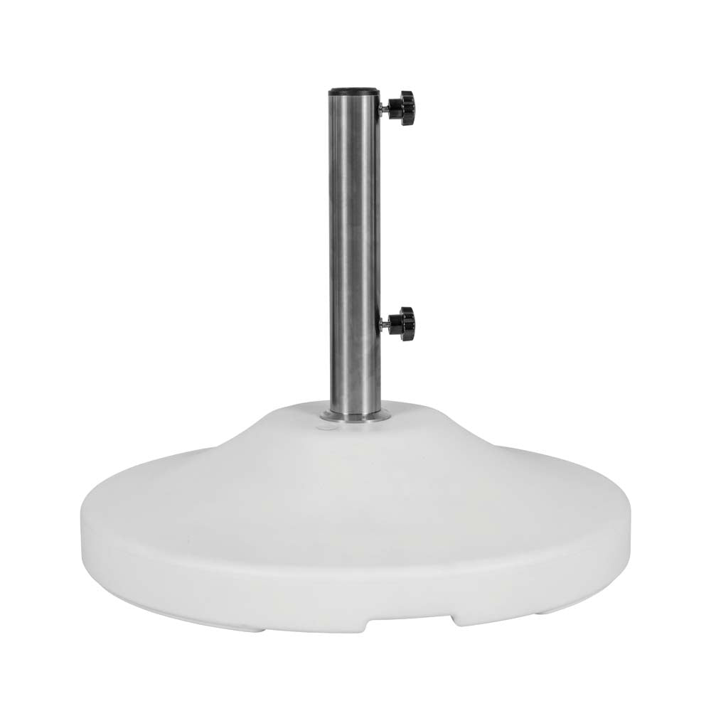 Fillabe Free Standing Commercial Umbrella Base (White)