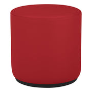 Pro Series Upholstered 18" Round Ottoman Rocker 18" Height - Crimson