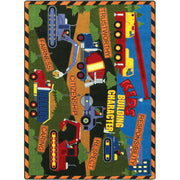 Kid's Building Character 10'9" x 13'2" area rug in color Multi