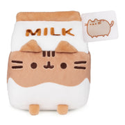GUND Pusheen Chocolate Milk Plush Cat Stuffed Animal for Ages 8 and Up, Brown/White, 6”