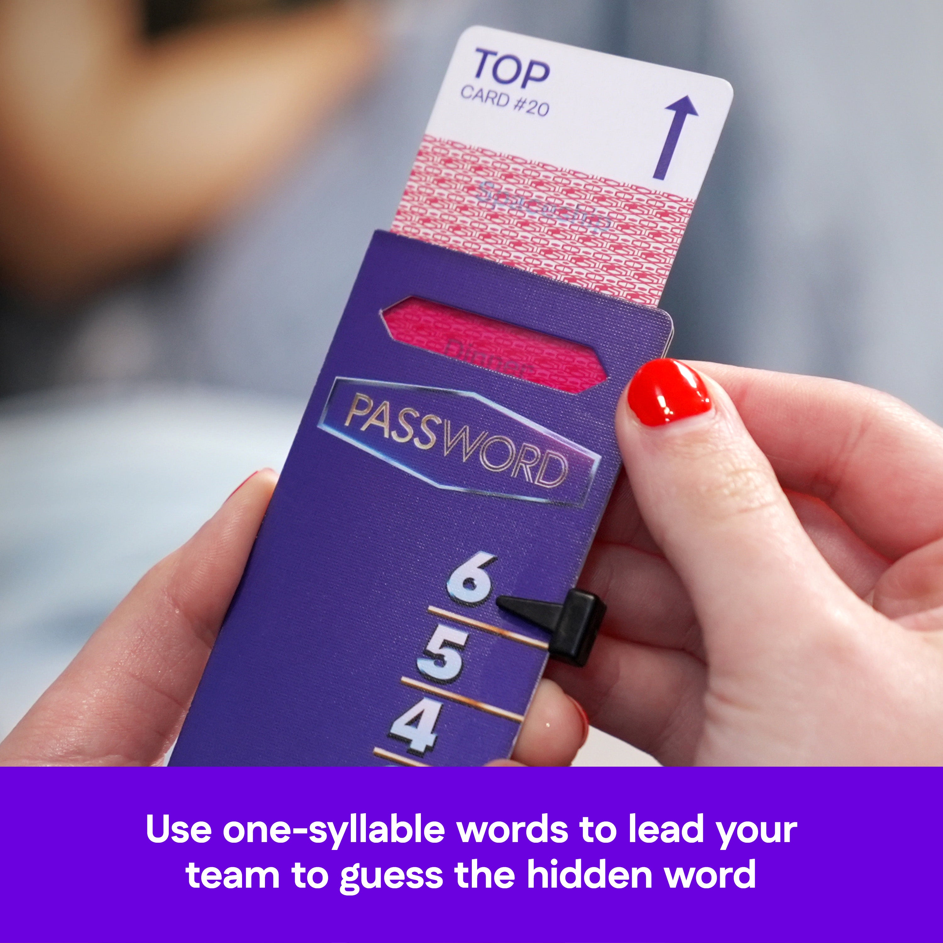 Spin Master Games, Password Party Game, As Seen on The Tonight Show with Keke Palmer , The Viral Party Card Game for Teens & Adults, Friendsgiving, Birthdays, 4+ Players, for Ages 14 & Up