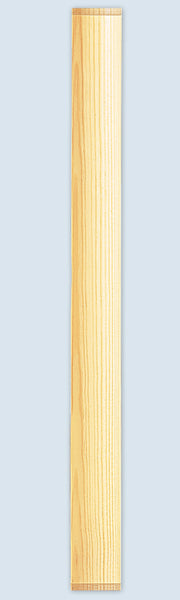 B5B 5 FT X 1 IN WOOD B POLE W/BALL 6PK