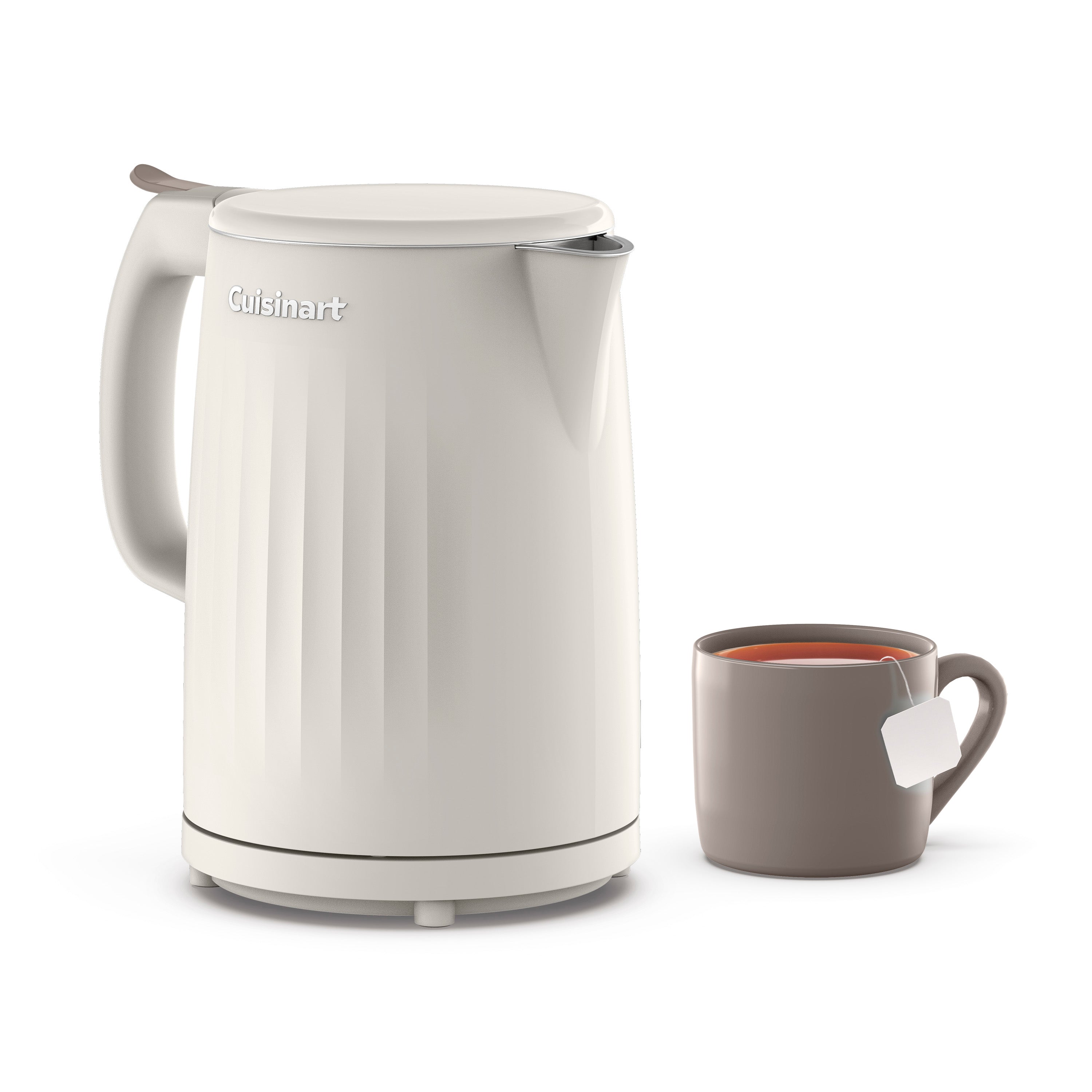 Soho™ 1-Liter Double-Wall Electric Kettle - Truffle