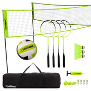 Triumph 4-Square Volleyball/Badminton Combo