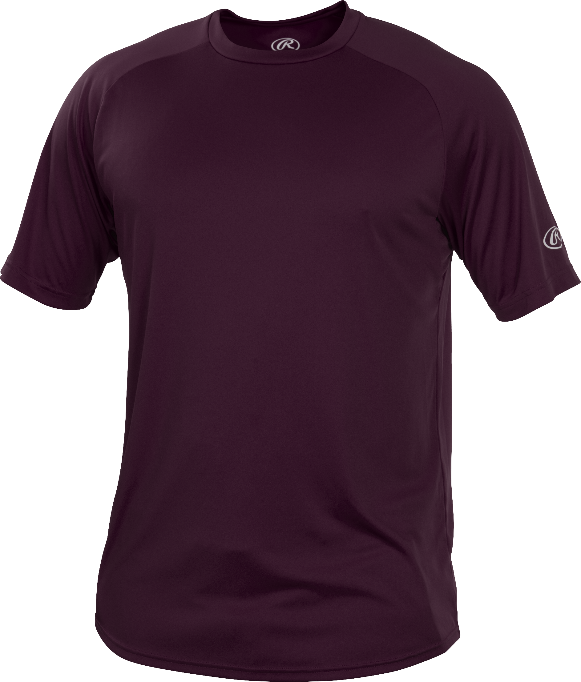 Rawlings Adult Crew Neck Short Sleeve Jersey - Small - Maroon