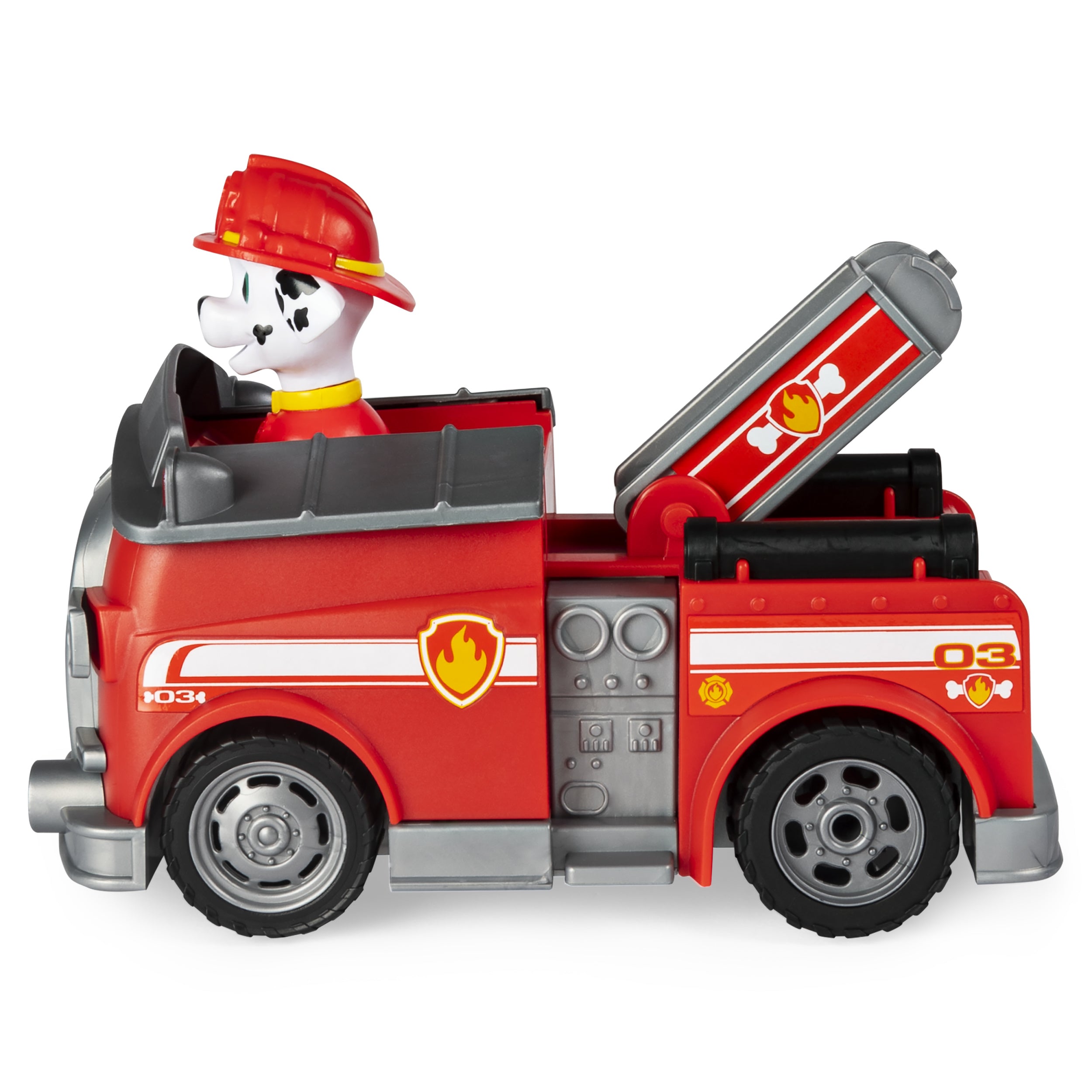 PAW Patrol, Marshall Remote Control Fire Truck with 2-Way Steering, for Kids Aged 3 and Up