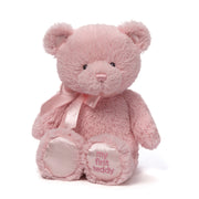 Baby GUND My First Teddy Bear, Ultra Soft Animal Plush Toy for Babies and Newborns, Pink, 10”