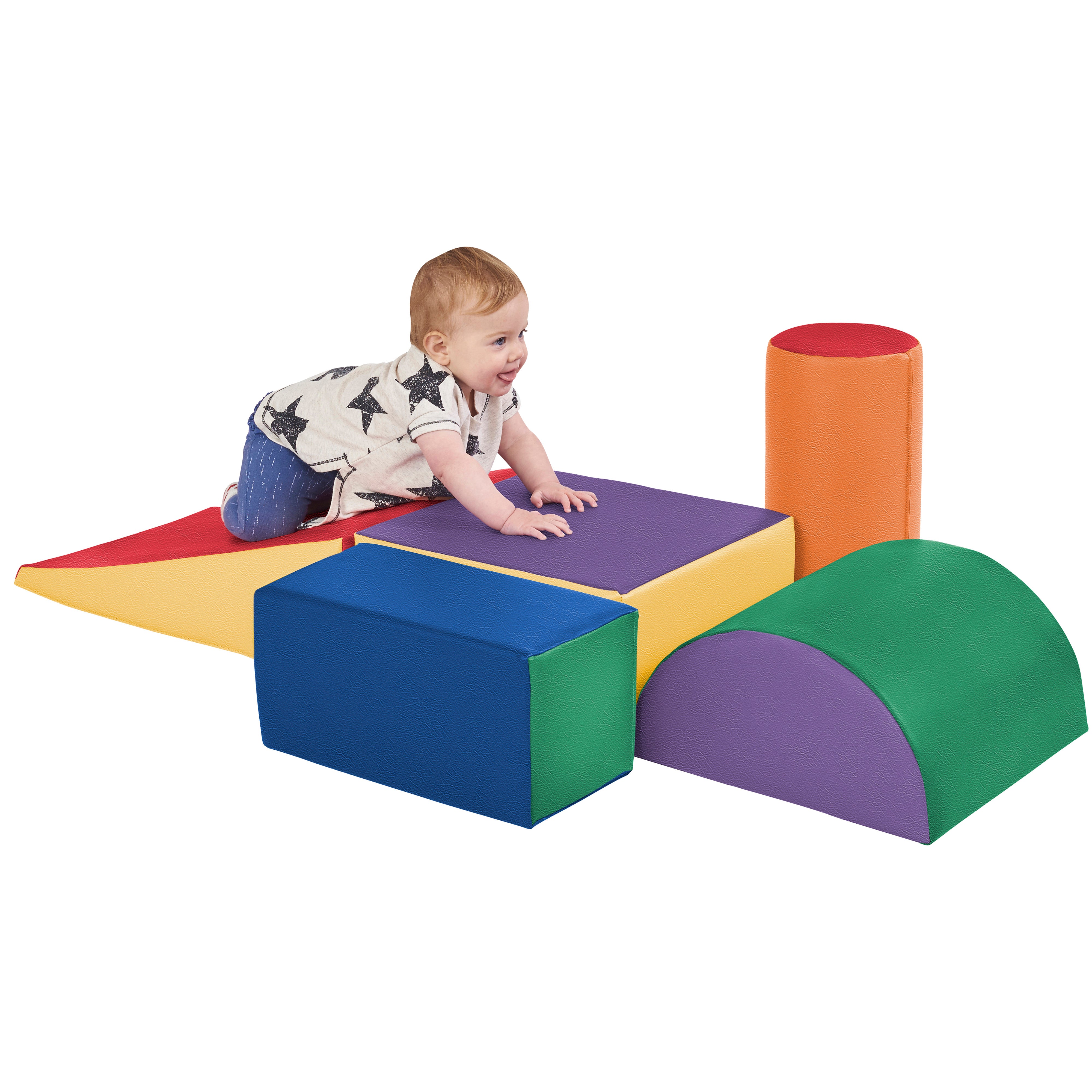 SoftZone Climb and Crawl Play Set - Assorted